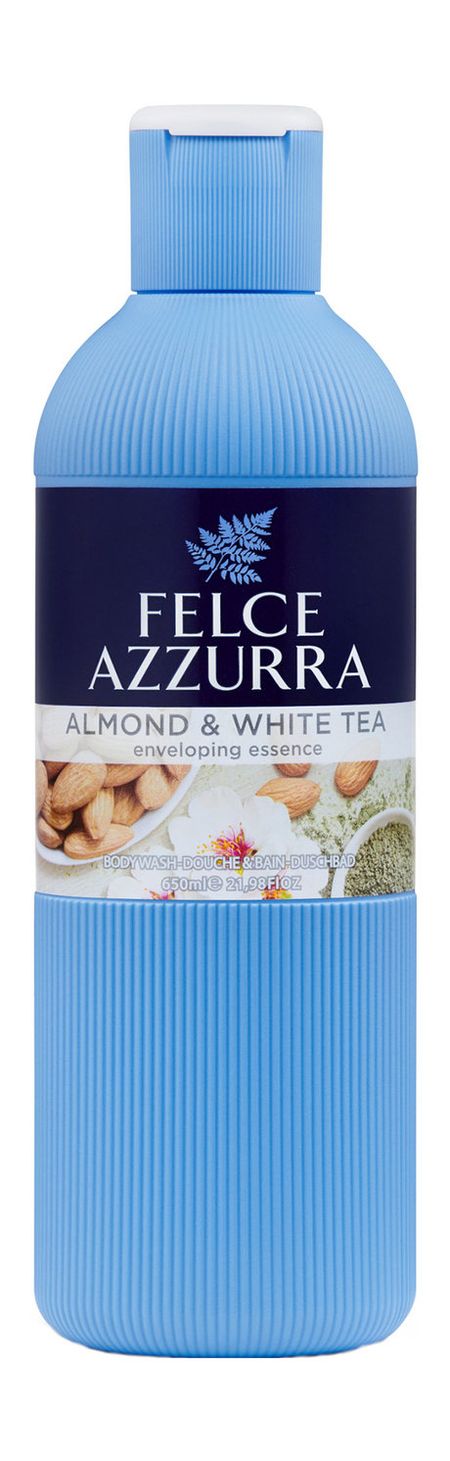felce azzurra almond and white tea enveloping essence perfumed body wash