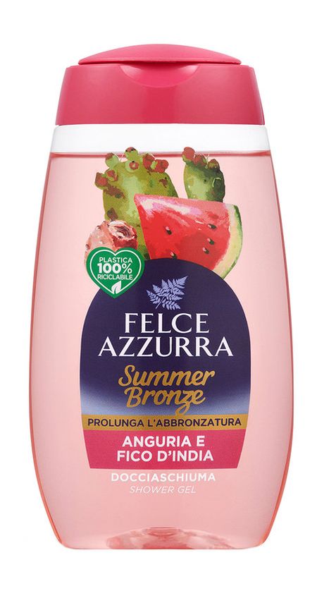 felce azzurra summerbronze watermelon and prickly pear shower gel