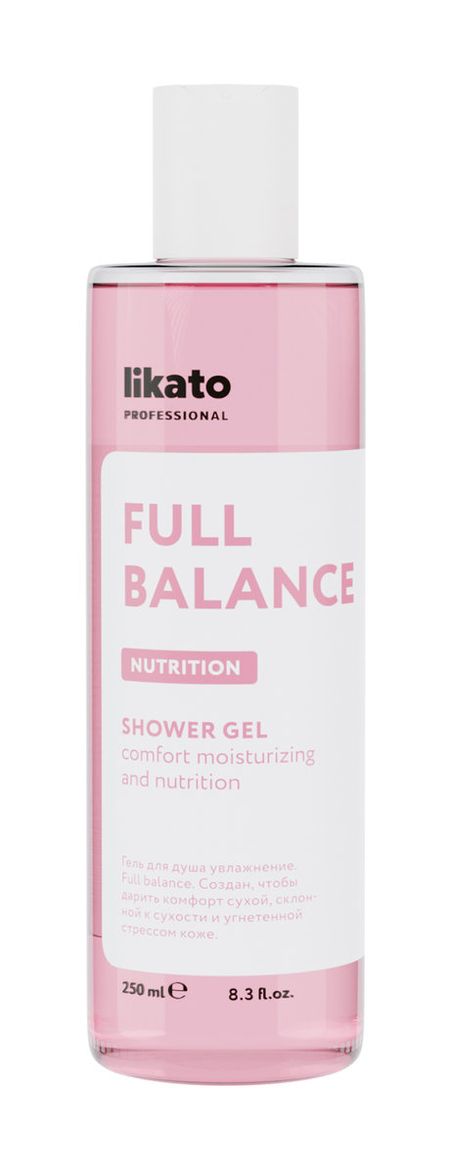 likato professional full balance shower gel