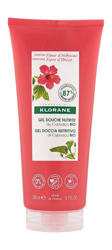 klorane nourishing shower gel fleur d’hibiscus