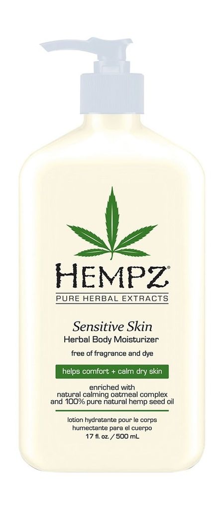 hempz sensitive skin herbal body moisturizer