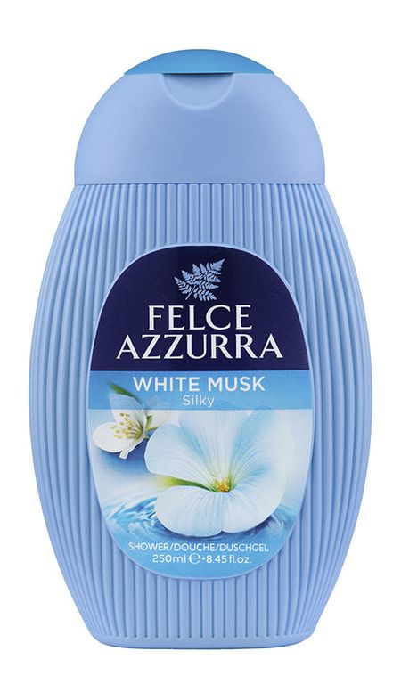 felce azzurra white musk silky shower gel