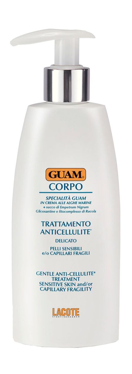 guam corpo крем для тела антицеллюлитный для чувствительной кожи с хрупкими капиллярами