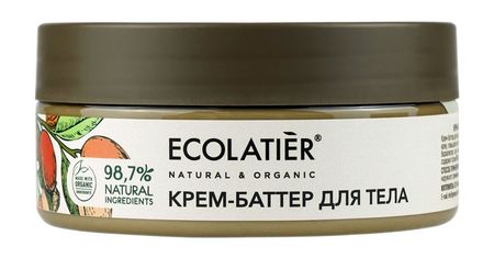 ecolatier organic arganа крем-баттер для тела глубокое восстановление