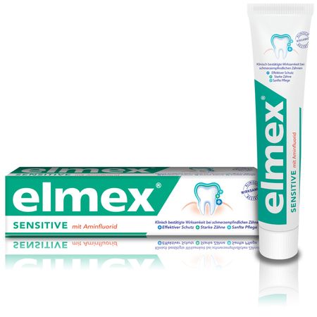 зубная паста elmex sensitive для чувствительных зубов