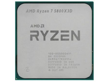 процессор amd ryzen 7 5800x3d (3400mhz/am4/l2+l3 102400kb) 100-000000651 oem
