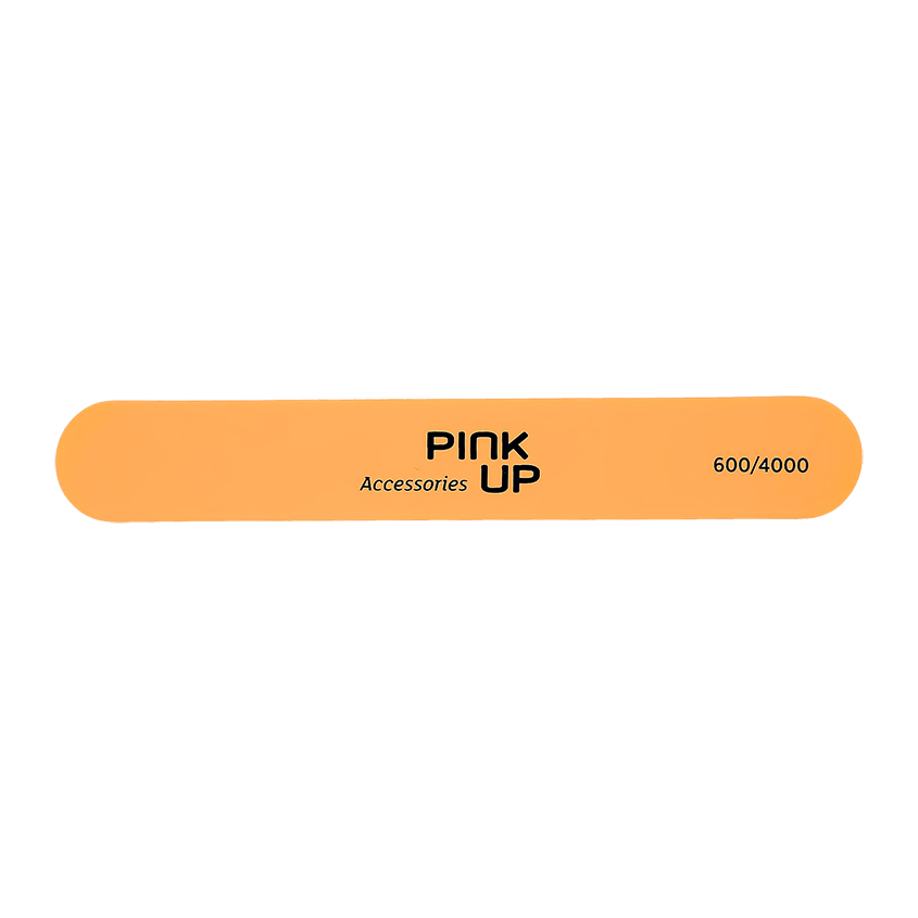 pink up пилка полировочная для ногтей pink up accessories 600/4000 грит