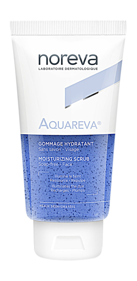noreva aquareva moisturizing face scrub