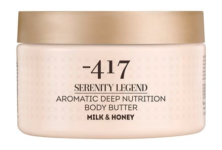 minus 417 serenity legend aromatic deep nutrition body butter - milk & honey