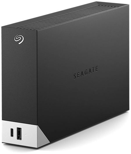 внешний жесткий диск seagate one touch hub 12tb black (stlc12000400)