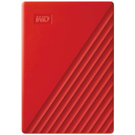 внешний жесткий диск western digital my passport 2tb (wdbyvg0020brd-wesn) красный