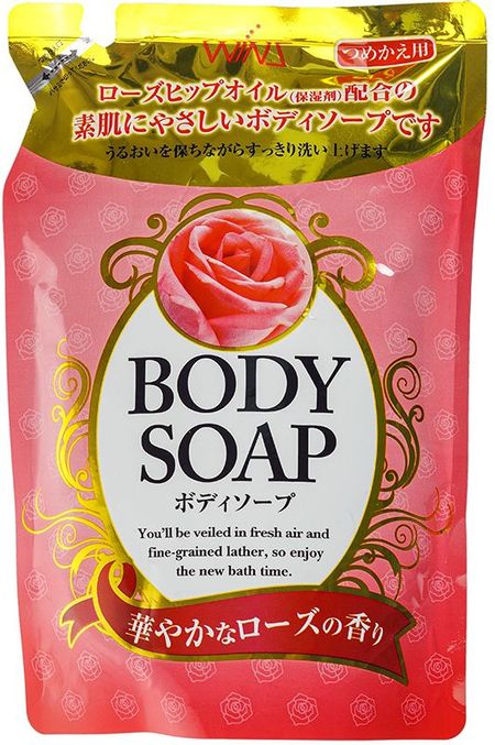 крем-мыло для тела wins body soap rose с розовым маслом и богатым ароматом 340мл