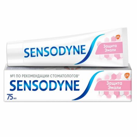 зубная паста sensodyne защита эмали 75 мл