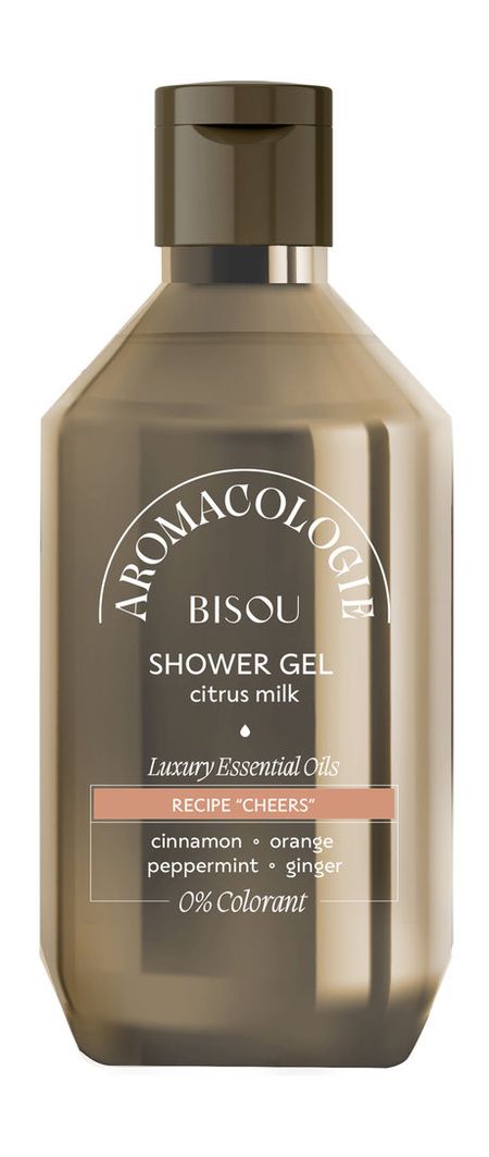 bisou aromacologie cheers citrus milk shower gel