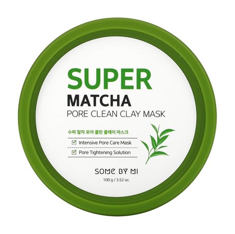 some by mi super matcha pore clean clay mask