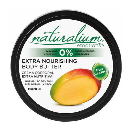 naturalium emotions extra nourishing body butter mango