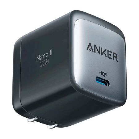 сетевое зарядное устройство anker powerport nano ii gan 65w type-c черный eac