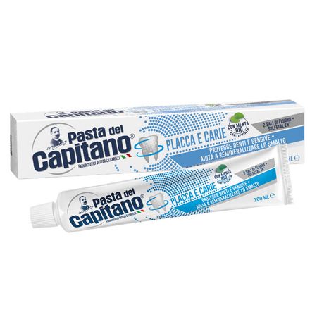 зубная паста pasta del capitano "против зубного налета и кариеса" 100 мл