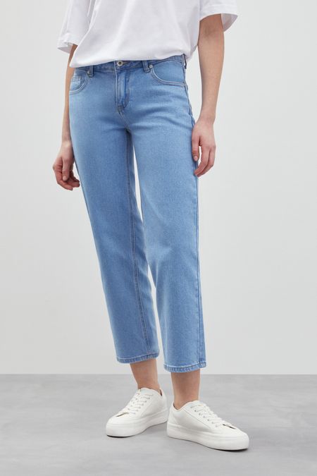 джинсы regular fit женские