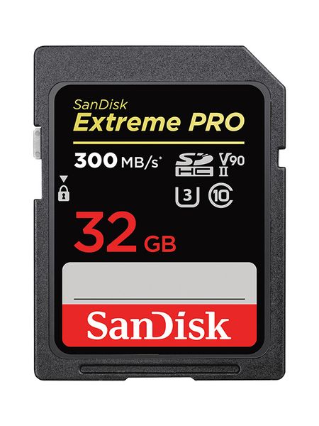 карта памяти 32gb - sandisk extreme pro sdhc class 10 uhs-ii u3 sdsdxdk-032g-gn4in
