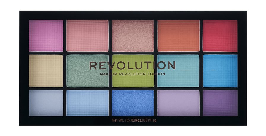 revolution makeup re-loaded eyeshadow palette: sugar pie