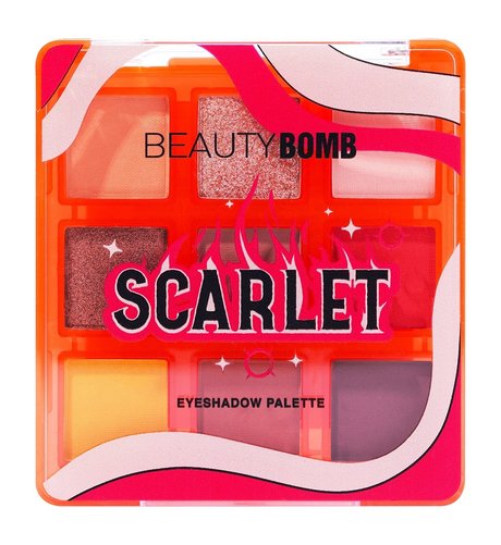 beauty bomb scarlet eyeshadow palette