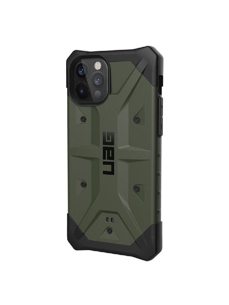 противоударная пластиковая накладка uag pathfinder для iphone 13 pro зеленая