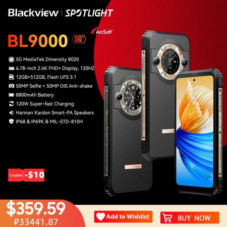 [мировая премьера] прочный смартфон blackview bl9000 5g