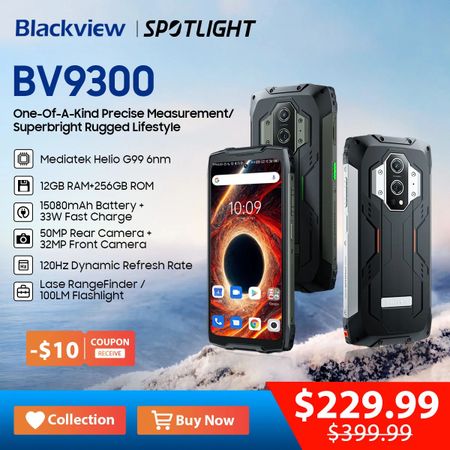 смартфон blackview bv9300 g99 защищенный