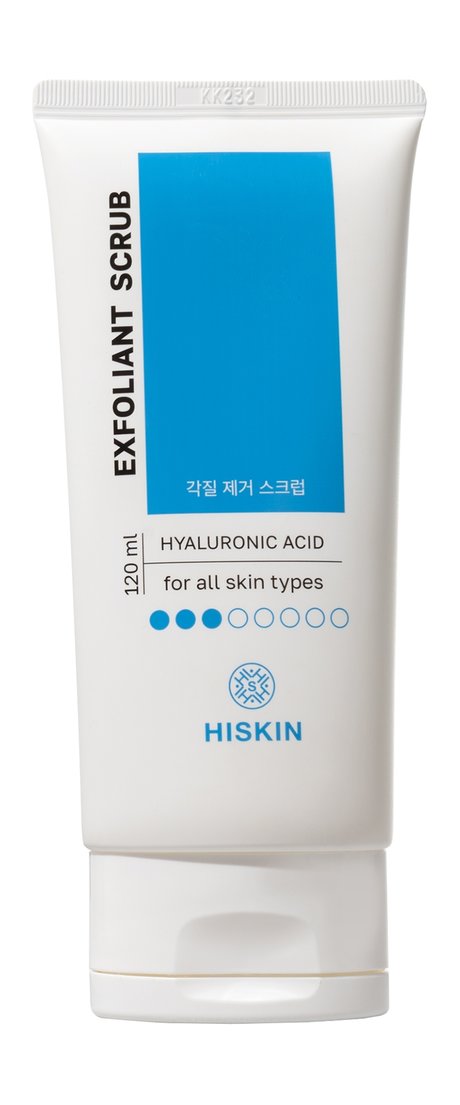 hiskin hyaluronic acid exfoliant scrub