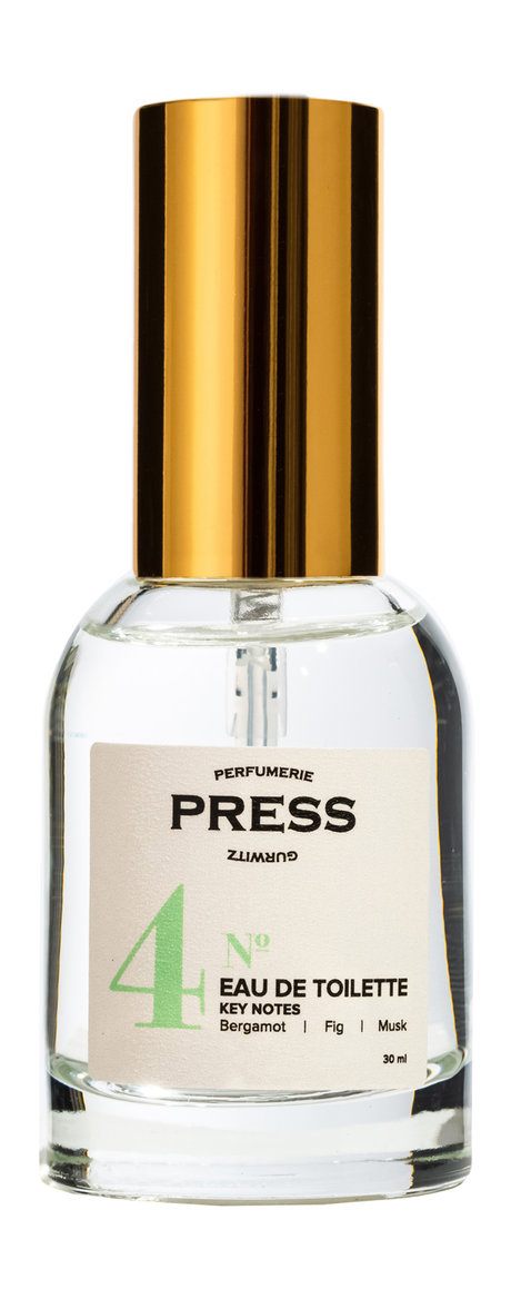 press gurwitz perfumerie №4 bergamot