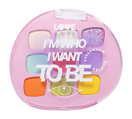 love generation i’m who i want to be eyeshadow palette