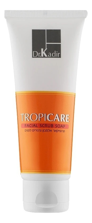 скраб-мыло для лица tropicare facial scrub soap 75мл