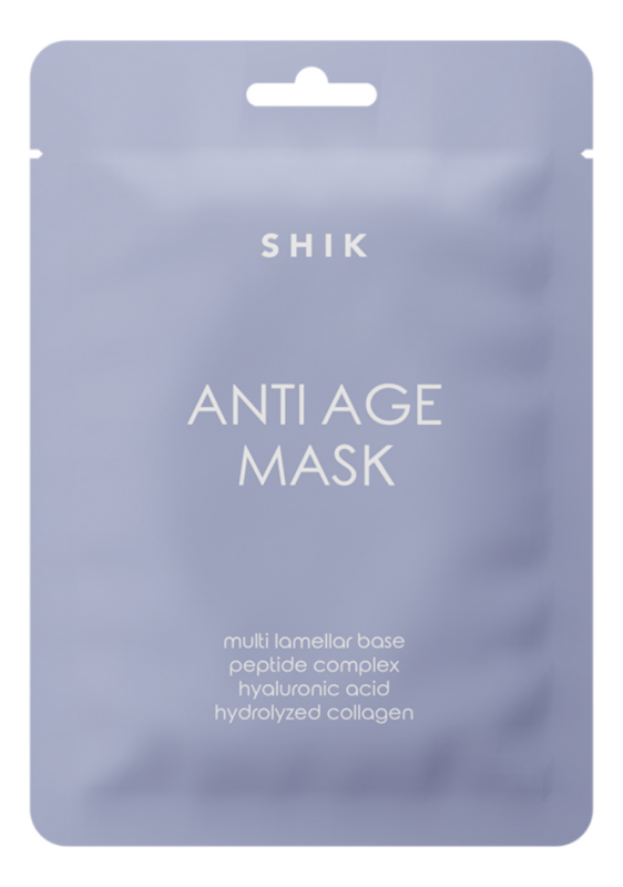 антивозрастная тканевая маска для лица anti age mask: маска 1шт