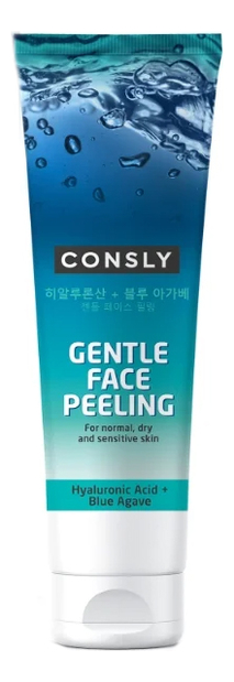 пилинг для лица gentle face peeling with hyaluronic acid and agave 120мл