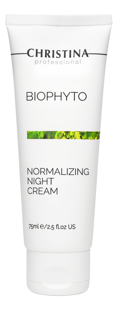 нормализующий ночной крем для лица bio phyto normalizing night cream 75мл: крем 75мл