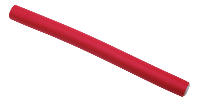 бигуди-бумеранги для волос 10шт (красные): размер 12*150мм bum12150