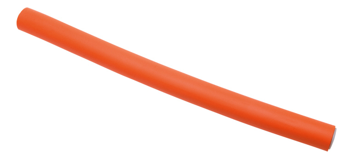 бигуди-бумеранги для волос 10шт (оранжевые): размер 18*240мм bum18240