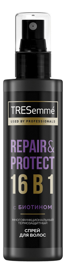 термозащитный спрей для волос с биотином 16 в 1 tresemme repair & protect 190мл