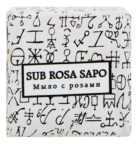 мыло с экстрактом розы sub rosa sapo 100г