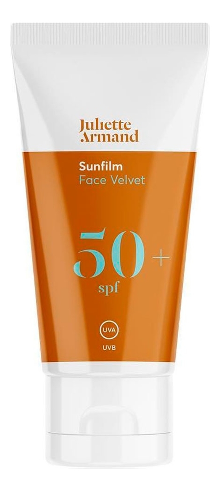 солнцезащитный крем для лица sunfilm face velvet spf50+ 55мл