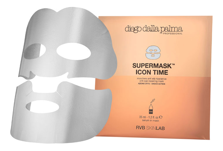 антивозрастная тканевая маска для лица supermask icon time anti-age repairing mask 35мл