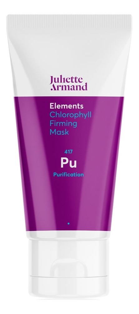 очищающая маска для лица с хлорофиллом elements chlorophyll firming mask 50мл