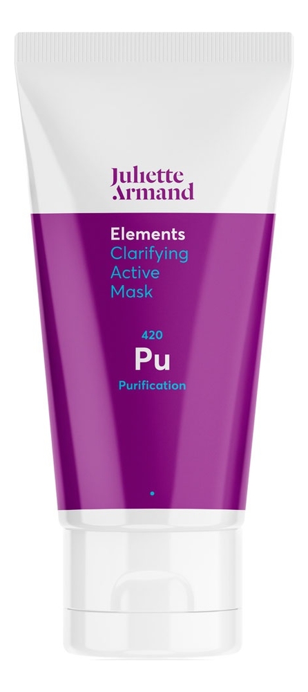 маска для лица с экстрактом канадского кипрея и маслом мануки elements clarifying active mask 50мл