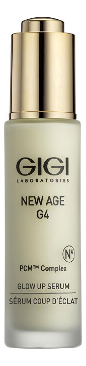 сыворотка для сияния кожи лица new age g4 glow up serum 30мл: сыворотка 30мл