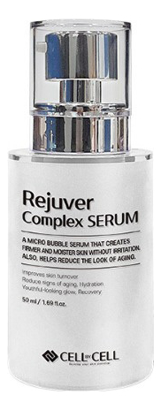 сыворотка для лица против морщин rejuver complex serum 50мл