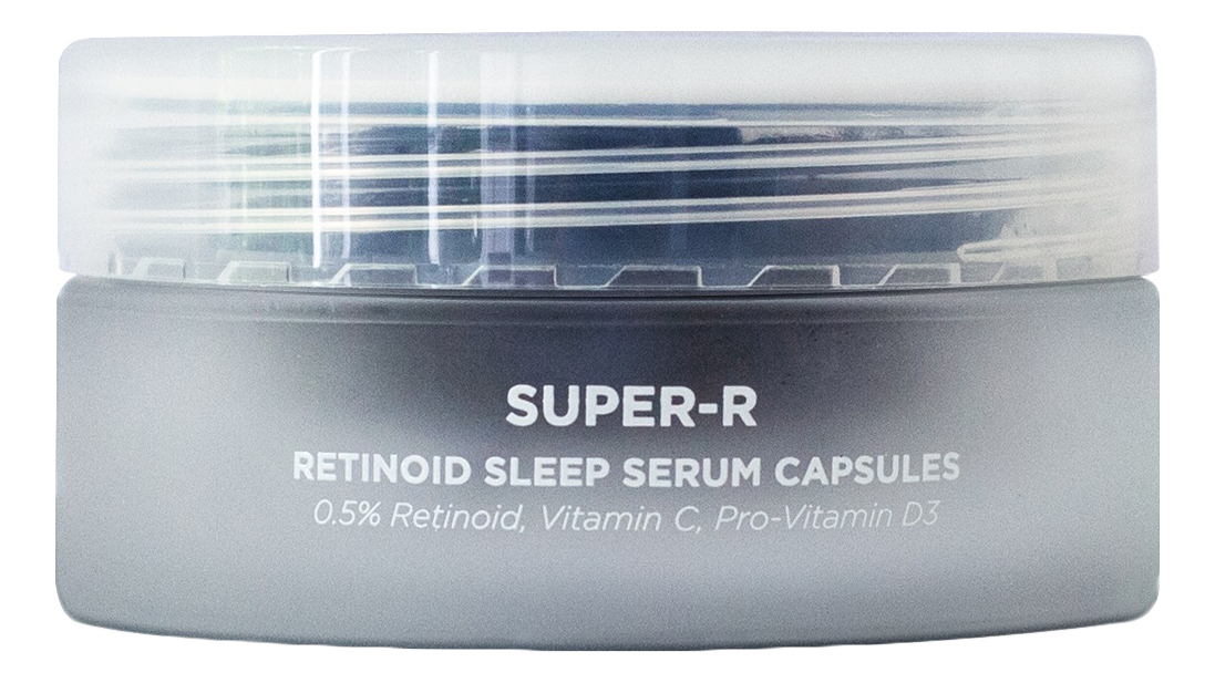ночная сыворотка для лица в капсулах super-r retinoid sleep serum capsules 60*0
