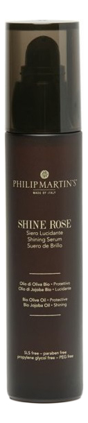 восстанавливающая сыворотка для волос с термозащитой shine rose serum 50мл