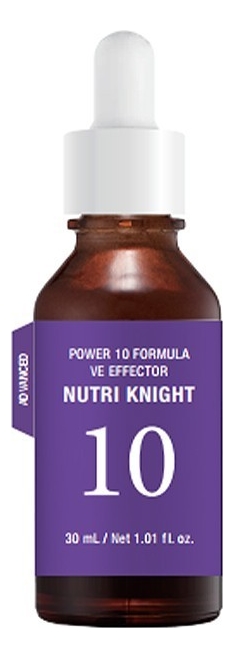 сыворотка для лица power 10 formula ve effector nutri knight 30мл