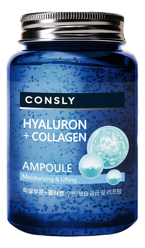 укрепляющая сыворотка с гиалуроновой кислотой и коллагеном hyaluron + collagen ampoule 250мл